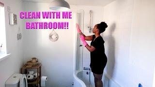 CLEAN WITH ME AND MINIMALIST BATHROOM TOUR