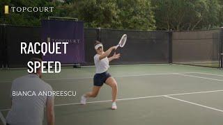 Bianca Andreescu: Racquet Speed | TopCourt