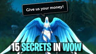 15 SECRETS in World Of Warcraft You DIDN'T Know About