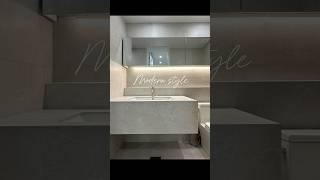 모던함을 담은 욕실 공간 #모던인테리어 #홈디자인 #interiordesign #interior #동탄인테리어 #인테리어 #누보디자인 #수원인테리어 #아파트인테리어
