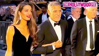 George & Amal Clooney Make A Very Glamorous Arrival At His Foundation's Event For The Albies In N.Y.