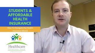 How Students Can Find Affordable Health Insurance