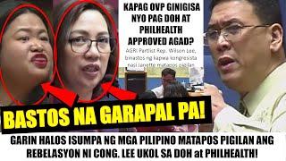 Matapos PIGILAN MAGSALITA si Cong. LEE| GARIN TINAWAG NA BASTOS ng Netizens| QUIMBO NAIYAK sa TAKOT?