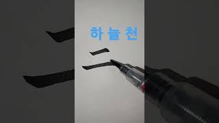 (천자문) 하늘천 0001 #shorts