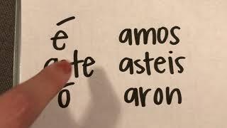 -ar & -er_-ir Preterite Endings Song