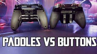 Paddles VS Buttons (Pro Controllers)