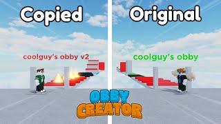 Copying People’s Obbies Until They Notice 2 (Roblox Obby Creator)