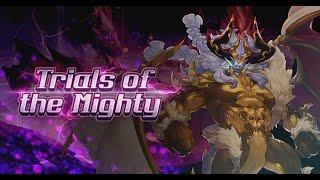 Dragalia Lost - Trials of the Mighty | Thor's Trial: Master (Solo) [Full Clear]