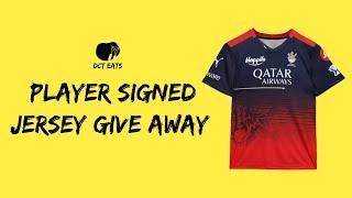 Who Will Win The Player Signed RCB Jersey!?