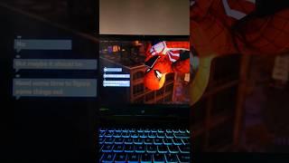 Us Spidey Us  #spiderman #spidermanremasteredpc #acerlaptop #marvel #spidermanpc #gaming #reels