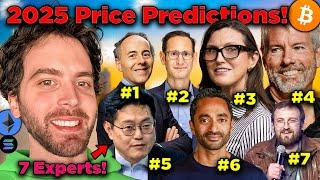 7 Crypto Experts Predict Bitcoin's TOP in 2025 (Solana & Ethereum)