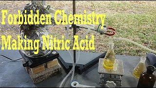 Making Concentrated Nitric Acid: Forbidden Chemistry part 3 #chemistry #chemical