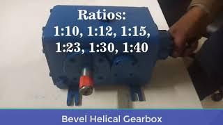 BEVEL HELICAL GEARBOX