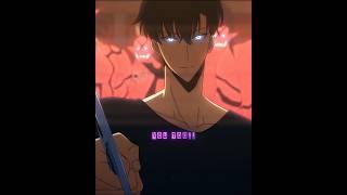 「 You'll Become My Shadow Too 」- Solo Leveling Sung Jinwoo Edit Manasha Slowed #sungjinwoo
