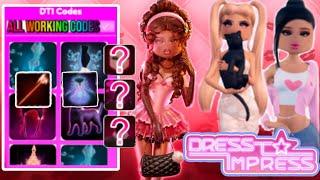 NEW ALL DRESS TO IMPRESS OUTFIT CODES NON VIP NEEDED|ROBLOX DTI CODES