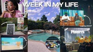 productive SUMMER week in my life 2024 | With the Perrys Tour, cooking, love island, catering event