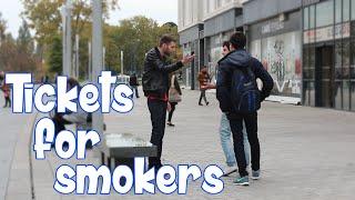 KH SHOW - Tickets For Smokers Prank!