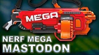 Новые НЁРФ Бластеры 2016 -NERF MEGA MASTODON BLASTER