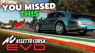 Assetto Corsa EVO - 9 FACTS & Features in 9 MINUTES!