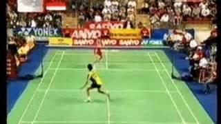 Taufik goes behind the back twice