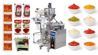 Multifunction Paste 3/ 4 Sided Seal Vertical Form Filling Sealing Packing Machine