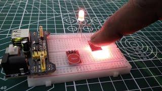 Awesome Idea Using TTP223 Sensor, how to make touch switch in just 4 minutes, no software