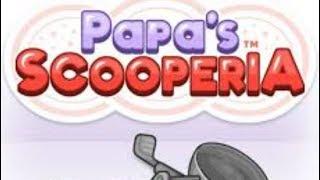 Papa's Scooperia Full Gameplay Walkthrough