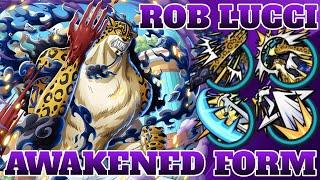 ROB LUCCI  AWAKENED FORM GAMEPLAY | ONE PIECE BOUNTY RUSH | OPBR