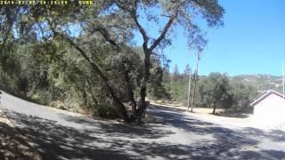 Soda Canyon Road   Vineyard Worker Caravan Passing Relic Winery Entrance part 1 Filmed 7 7 15