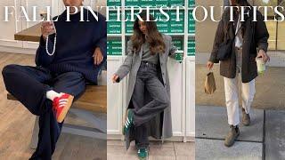 RECREATING FALL PINTEREST OUTFITS 2024 | Casual Outfit Ideas