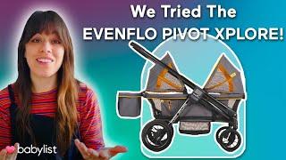 Evenflo Pivot Xplore All-Terrain Stroller Wagon Review - Babylist