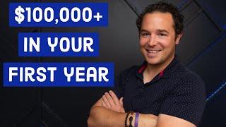 HOW TO MAKE OVER 100K IN YOUR FIRST YEAR AS A REAL ESTATE AGENT