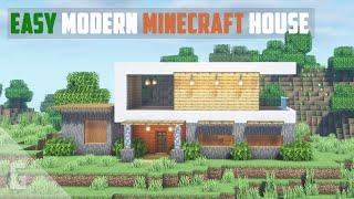 Easy Modern Minecraft House Tutorial