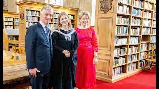 Graduation Princess Elisabeth in Oxford! #Royals #party