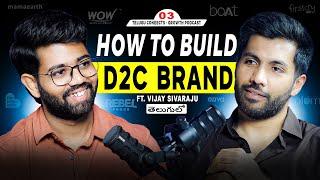 How to Build a D2C Brand From Scratch   | Telugu Startup Podcast | India Vs USA