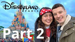 DISNEYLAND PARIS Vlog (Part 2) - DECEMBER 2024 | Attractions, CHRISTMAS Magic & Disneyland Hotel 