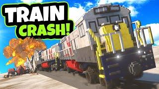 We Crashed a Train with a Lightsaber in Teardown Mods Multiplayer!