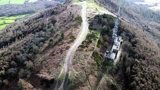 The Wrekin - Telford - Shropshire - England - Drone Footage 4k