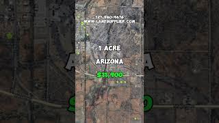 Nice 1 Acre land in Country Club Estates Arizona - Tiny Homes Allowed. #fyp #realestate