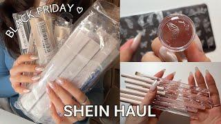 SHEIN NAIL HAUL °｡⋆⸜️ | Shein Black Friday 2024