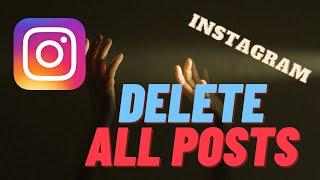 how to delete all your posts on Instagram on pc with script - chrome-edge-opera extension tutorial