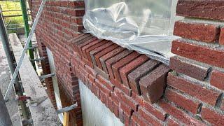 How To Lay Brick Window Sills POV