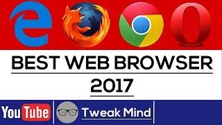 Best Browser for Windows 10 | 2017
