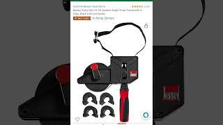 25 % off Bessey Tools VAS-23 2K Variable Angle Strap Clamp with 4 Clips,,Black