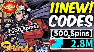 ️NEW!! CODES ️ALL WORKING CODES FOR SHINDO LIFE IN 2024 || SHINDO LIFE CODES DECEMBER 2024