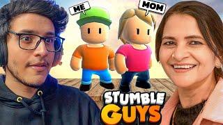 I Made my Mummy Play Stumble Guys and it was Hilarious