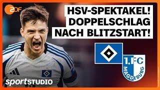 Hamburger SV – 1. FC Magdeburg | 2. Bundesliga, 9. Spieltag Saison 2024/25 | sportstudio