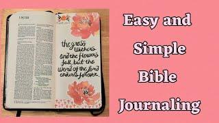 Easy Bible Journaling For Everyone