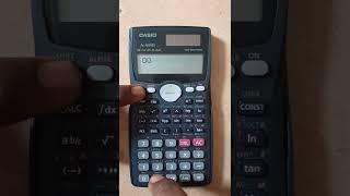 How to Test scientific calculator CASIO fx 991 MS calculator #calculator