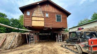 Digging Under a House For a New Basement - House Build #1